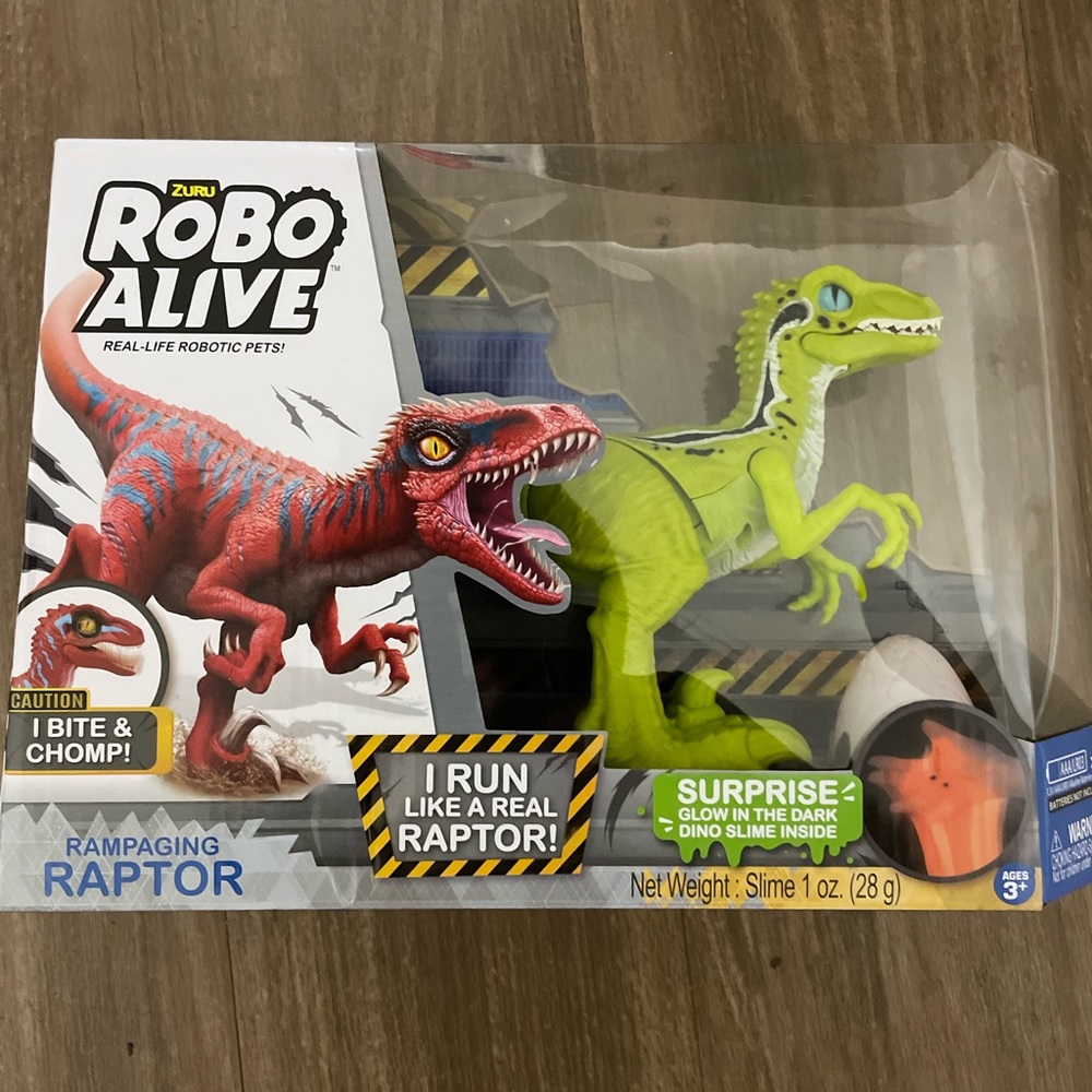 robo alive rampaging raptor